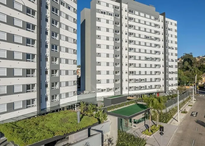 Apartamento Moderno Apto 11º Andar - 2 Dorm - 2 Banheiros - Lado Shopping Bourbon Teresópolis - 1 Vaga Coberta